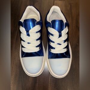 Cape Robbin Royal Blue Fashion Sneakers New